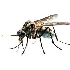 Fototapeta premium fly isolated on transparent background, PNG