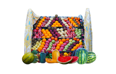 various vegetables and fruits on the counter