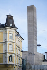 Fototapeta premium heizkraftwerk salzburg Mitte