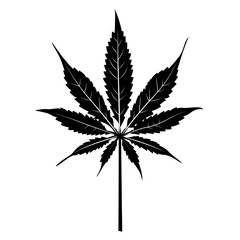 Bamboo Leaf silhouette leaf illustration vector