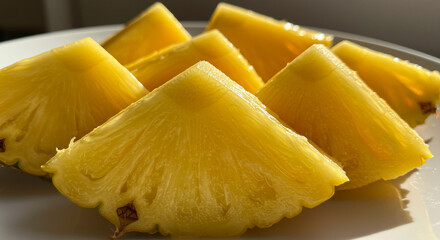 Fresh Cut Pineapple Chunks
