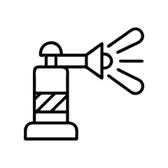 containment boom icon, containment boom line art - simple line art of containment boom, perfect for containment boom logos and icons
