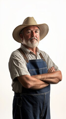 farmer with hat