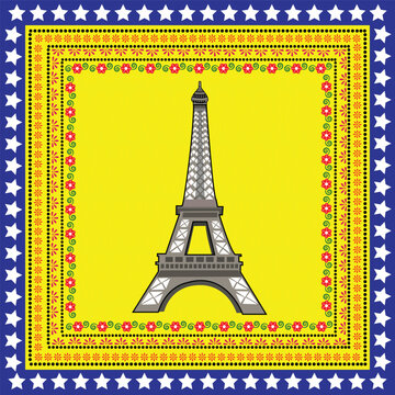 Pakistani Paris truck art editable eps file