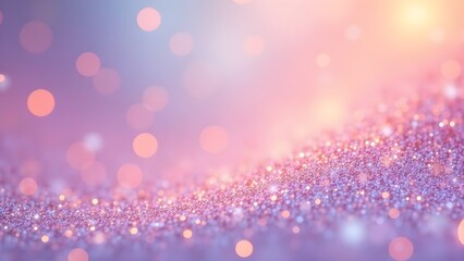 Pastel Glitter Background, Dreamy Soft Focus, High Definition