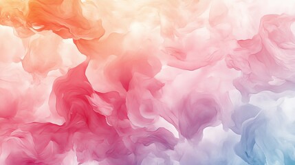Abstract swirling colors in soft hues of pink, orange, and blue, creating a dreamy effect.