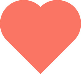 love flat web icon concept