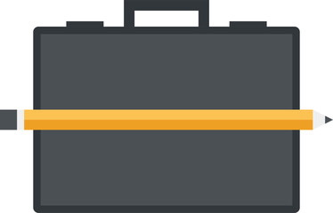 portfolio flat web icon concept