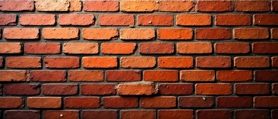 Obraz premium Surreal Distressed Brick Wall Texture - Digital Art