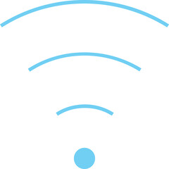 wifi flat web icon concept