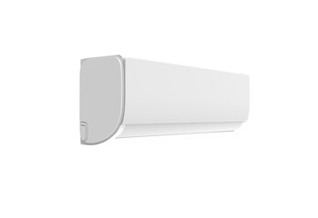 Air Conditioner 1 AC angle view without shadow 3d render