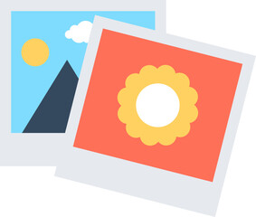 images flat web icon concept