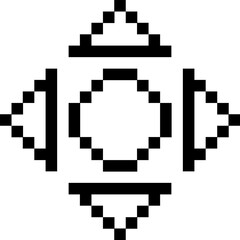 move tool flat web icon concept