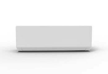 Air Conditioner 2 AC front view with shadow 3d render