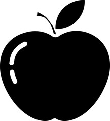 apple flat web icon concept