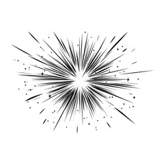 Sparkle art illustration fireworks vector