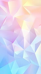 Fototapeta premium Abstract Pastel Polygon Art: Geometric pastel polygon art, vibrant hues, and intricate patterns evoke a sense of modern elegance and digital aesthetics.