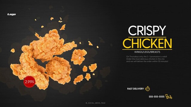 Food Delivery: Crispy Chicken