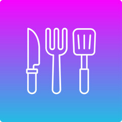 Kitchen utensils Icon