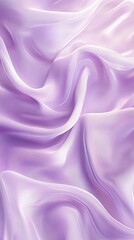 Obraz premium Soft Lavender Drapes: An abstract study of light and shadow on luxurious lavender fabric, creating a sense of serenity and elegance. Capturing the soft textures and folds. 