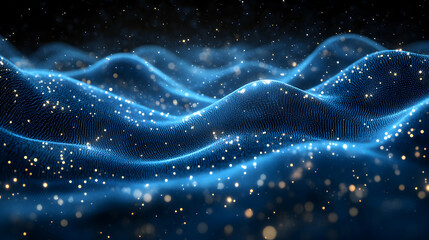 abstract background with stars