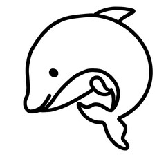 dolphin vector illustration