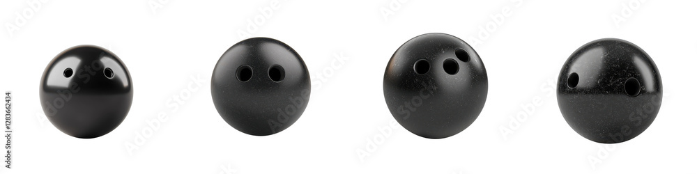 Poster minimalist black spherical geometric shapes displayed on clean plain backdrop abstract simple modern