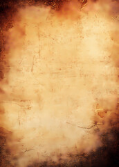 Fototapeta premium A vintage background with an aged paper texture, warm tones, and space for text or design
