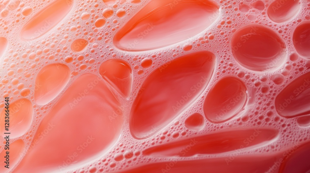 Poster this dynamic background features a bubbling red lava texture with a glossy finish. the surface showc
