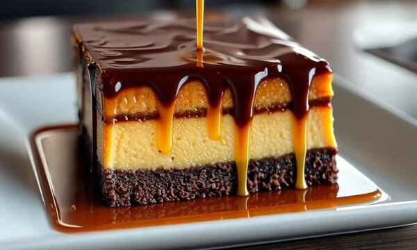 mexican choco flan, chocolate flan cake video