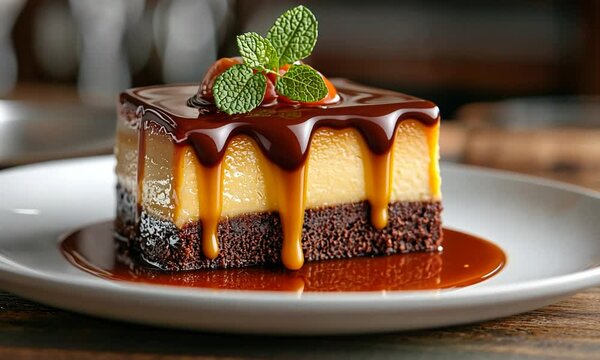 mexican choco flan, chocolate flan cake video
