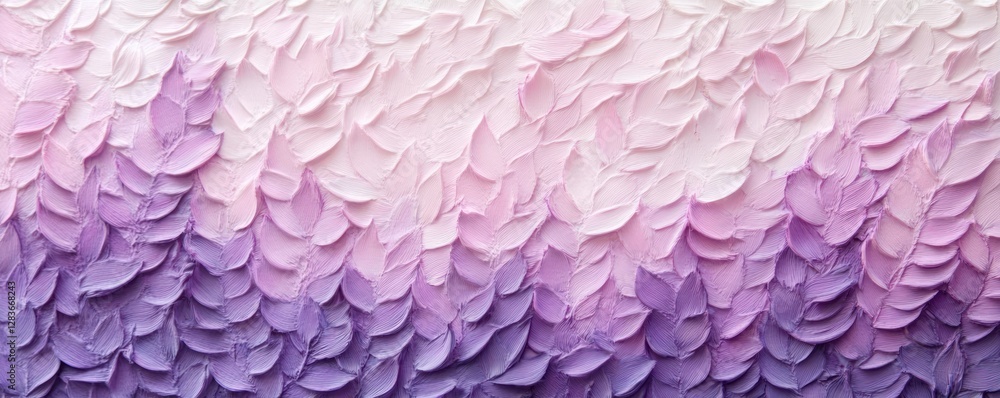 Poster this close up features a textured lavender surface with elegant layers of soft hues. the design offe