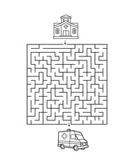 Fun Maze Puzzle Book for Kids: Engaging and Educational Mazes for Hours of Brain-Boosting Fun