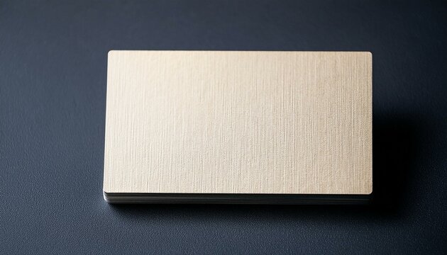 Premium textured business card. A slightly textured business card with place for text