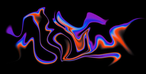 4K Beautiful color gradient background with noise. Abstract pastel holographic blurred grainy...
