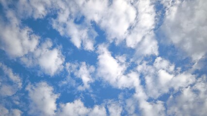 Fototapeta premium Blue sky and clouds in the sky