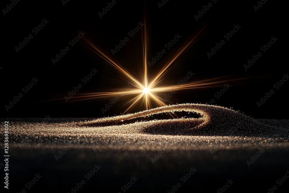 Poster adding lens flare effects to overlay designs or using screen blending mode can help produce high-qua