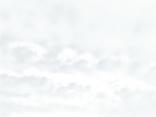 Light clouds in the sky isolated on white. Transparent cloudscape overlay texture for design and edits.