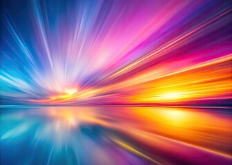 Obraz premium Long exposure pastel dream: abstract photography mockup, showcasing soft, blurred beauty.