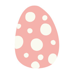 Easter Egg. Cute illustration, vector, color, simple.