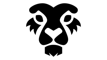 lion face logo