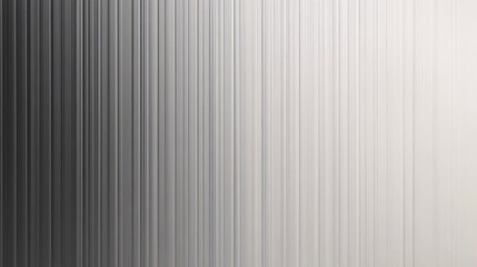 Obraz premium A light grey gradient background with faint vertical lines for a clean look