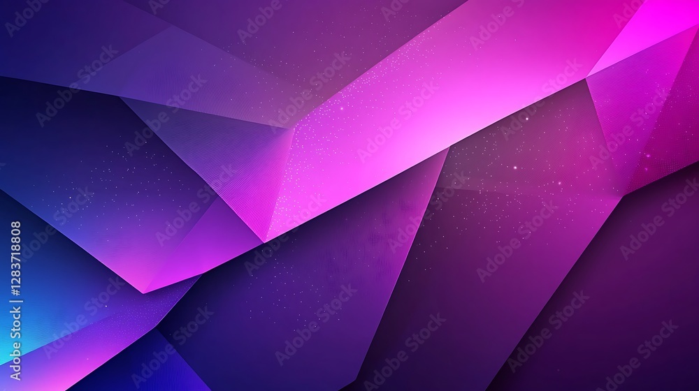 Aufkleber geometric shapes background gradient with modern pattern for design, abstract digital artwork
