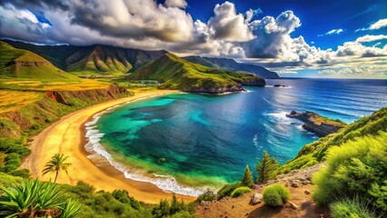 HÄlawa Bay Molokai Beach Hawaii