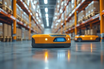 Autonomous Robot in Warehouse Automated Logistics System