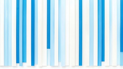 Obraz premium modern abstract background featuring vertical strips in various shades of blue and white, creating calming and serene atmosphere