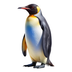 Obraz premium Penguin isolated on transparent background