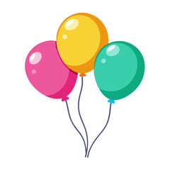 vector illustration of balloons