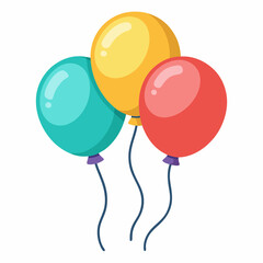 vector illustration of balloons