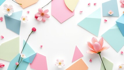 Springtime Geometric Tapestry